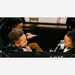 Outlet Caravan Quad Wagon - Byron Black Kids Strollers|Strollers & Trailers