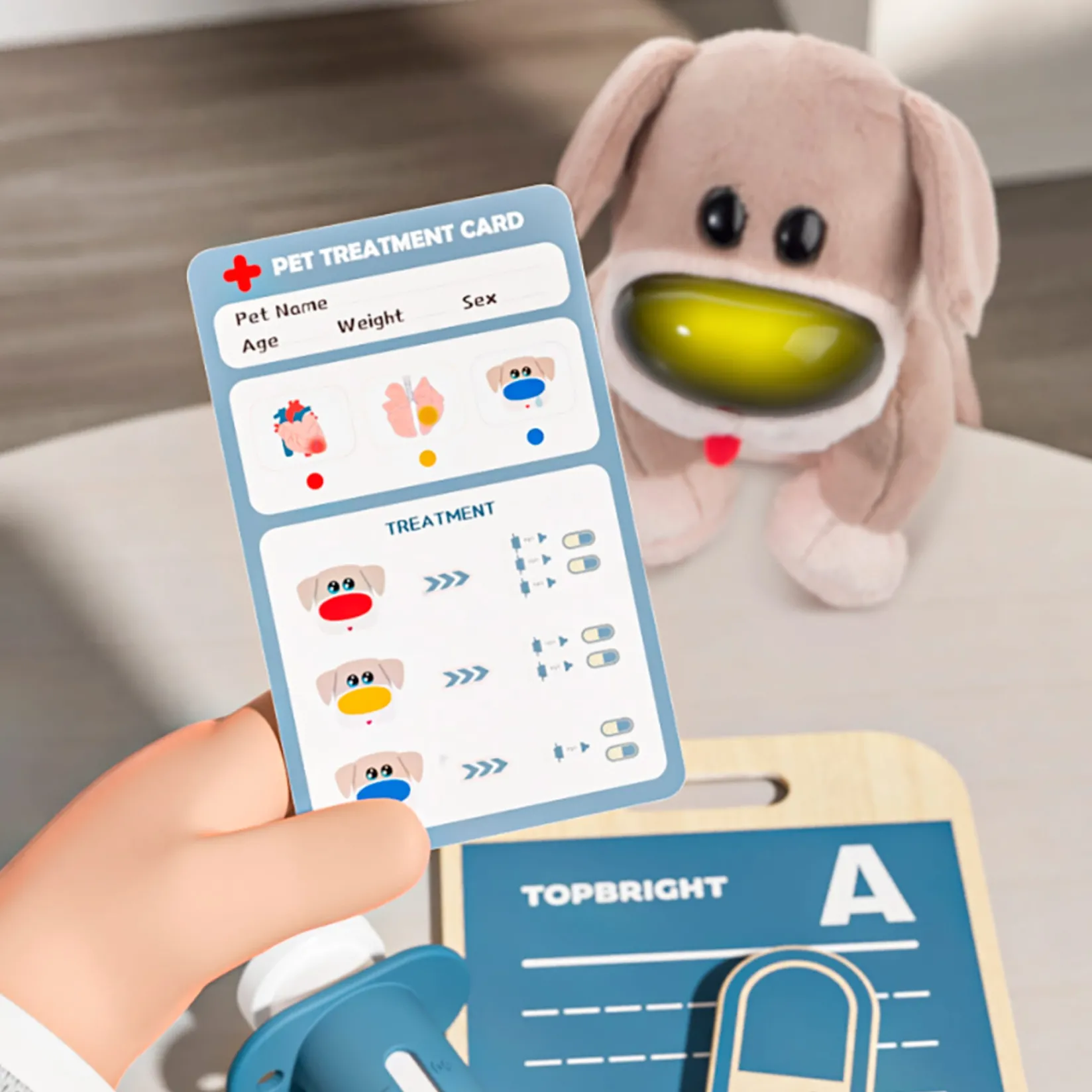 Pretend Play & Imitation>Top Bright Care Pets Dr Dog