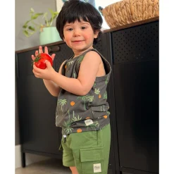 Clearance Cargo Green Short 2-8y Kids/BOY Shorts & Bermuda