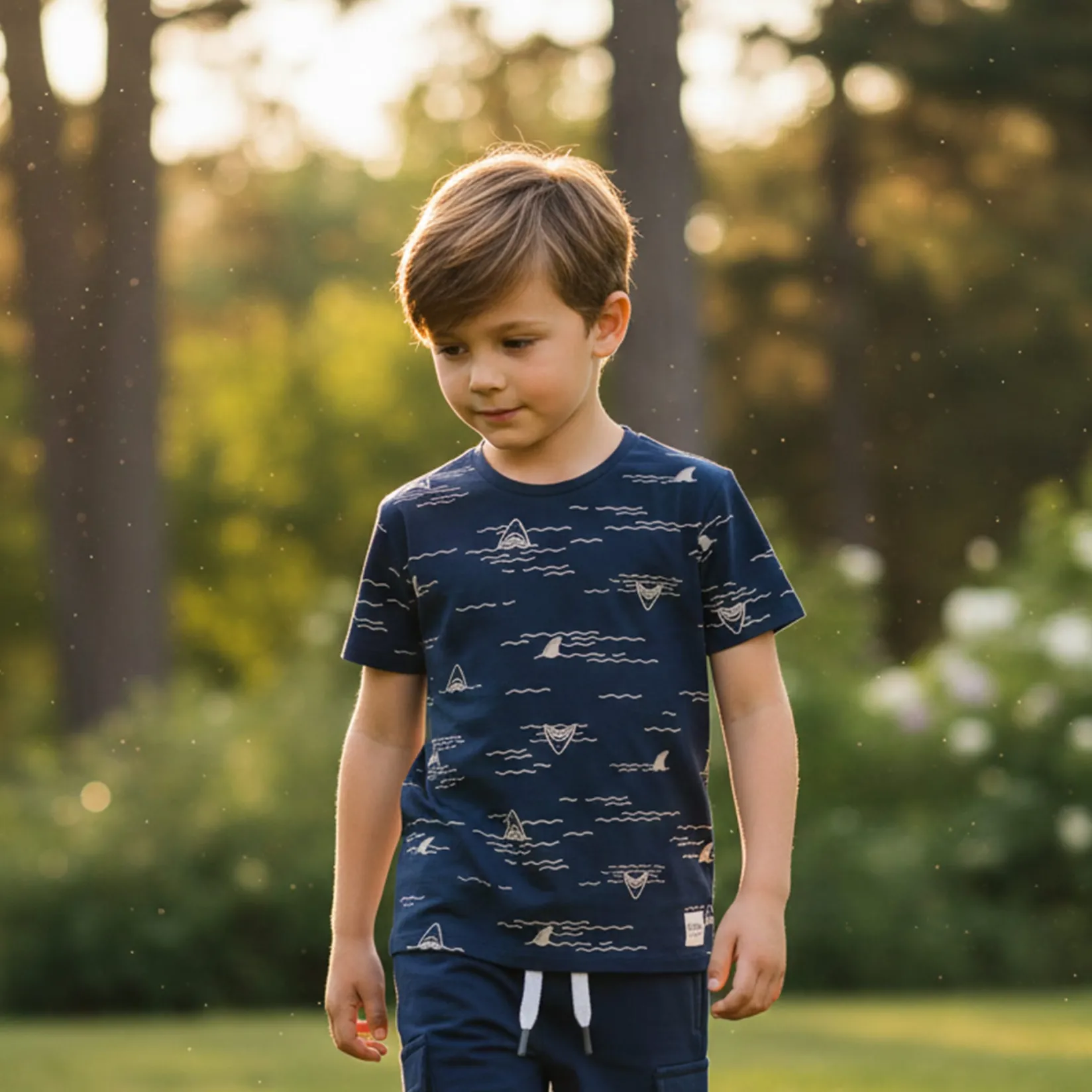 Clearance Cargo Navy Short 2-8y Kids/BOY Shorts & Bermuda