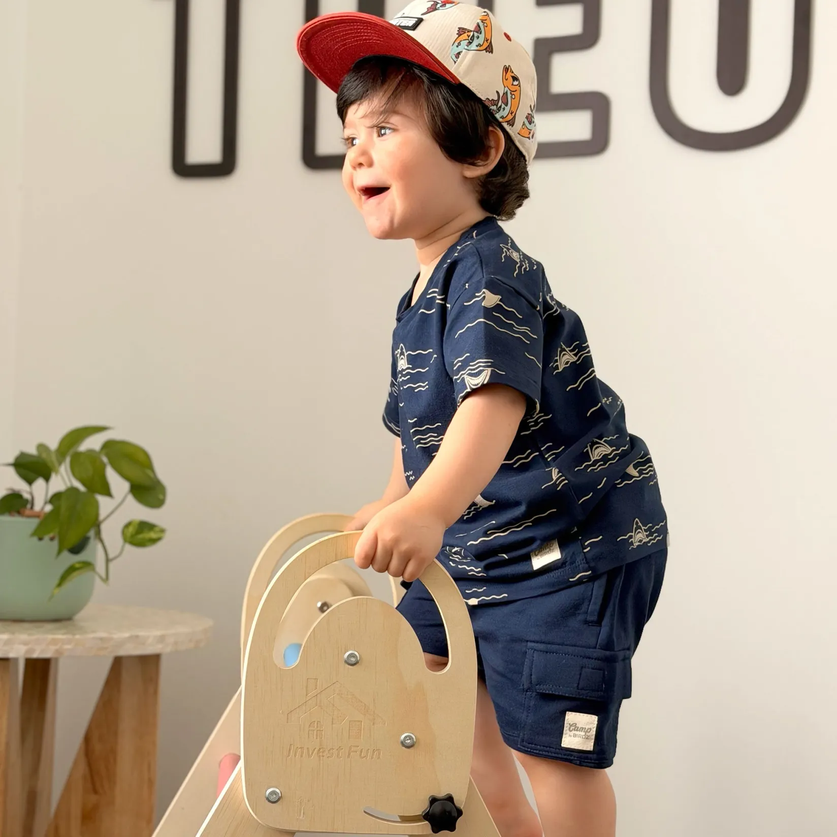 Clearance Cargo Navy Short 2-8y Kids/BOY Shorts & Bermuda