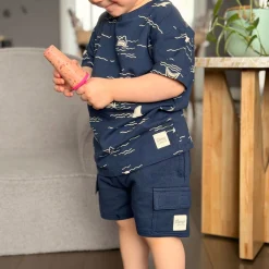 Clearance Cargo Navy Short 2-8y Kids/BOY Shorts & Bermuda