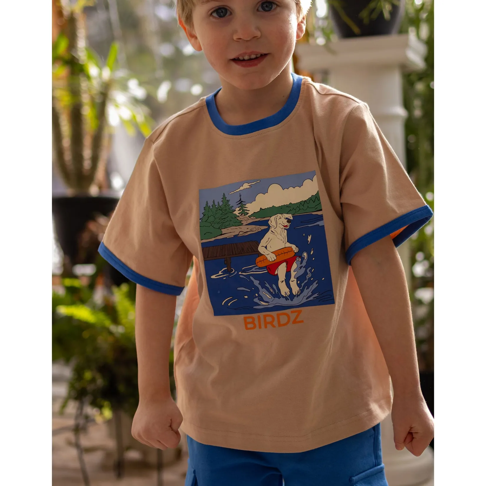 Shorts & Bermuda>Birdz Cargo Sweat Shorts 2-10 Royal Blue