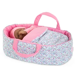 New Carry Bed Flowered Dolls