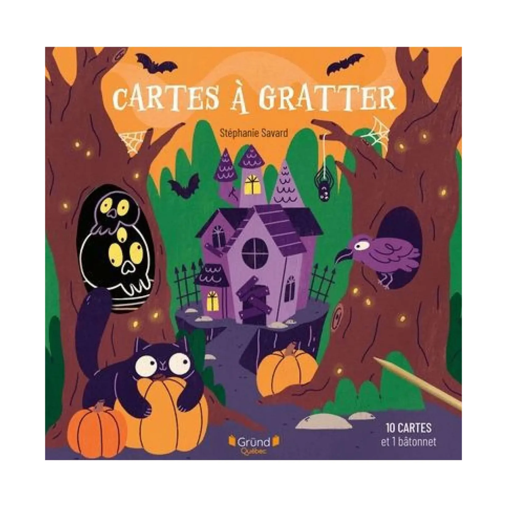 Diy & Activities>Grund Cartes À Gratter Halloween