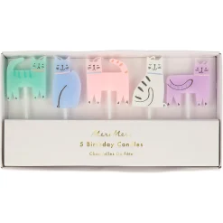Party Supplies>Meri Meri Cat Candles (5)