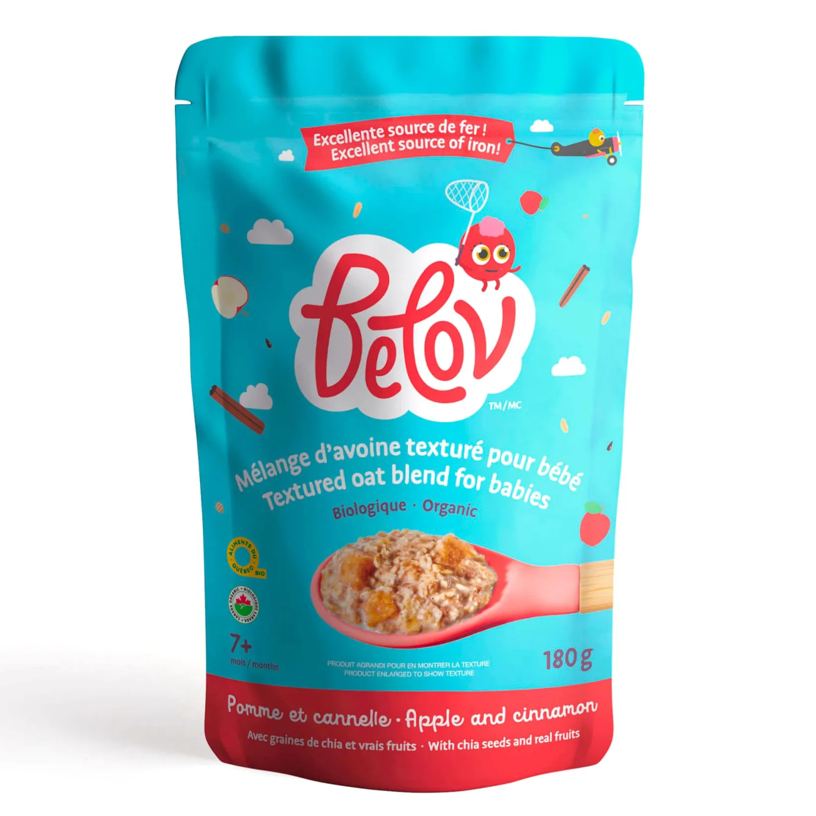 Baby Food & Snacks>Belov Cereal blend - Apple and Cinnamon 180g