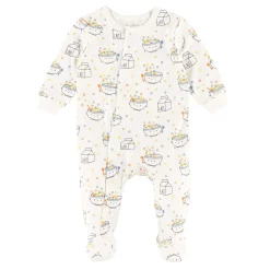 New Cereals Magnetic Pajamas P-12m BOY Preemie Clothing|Pajamas