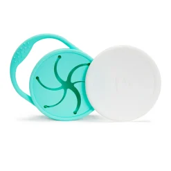 Breastfeeding|Snack Bags & Containers>Munchkin C’est Silicone!™ Snack Catcher with Lid - Mint