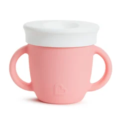 Clearance C’est Silicone!™ Training Cup 6oz - Coral Kids Cups & Tumblers|Cups & Tumblers