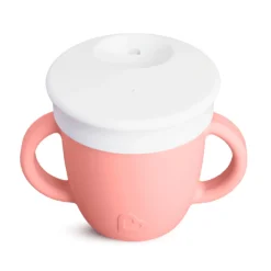 Clearance C’est Silicone!™ Training Cup 6oz - Coral Kids Cups & Tumblers|Cups & Tumblers