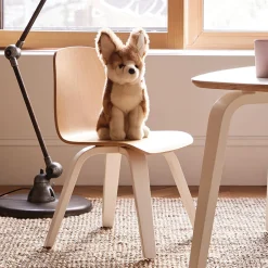 Kid'S Tables & Chairs>Oeuf Chairs Natural/White (2)