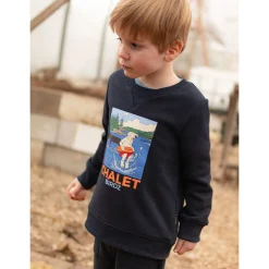 Best Chalet Dog Sweatshirt 2-10 Kids/BOY Fleeces And Sweatshirts|Tops
