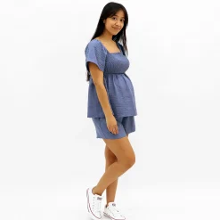 Discount Chambray Maternity Top Tops