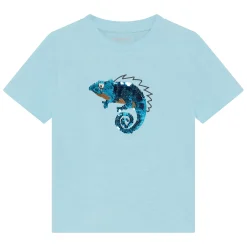 Tops>Minymo Chameleon T-shirt 3-8 Blue
