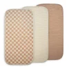 Outlet Changing Pad Liners (3) - Natural Check Changing Tables|Changing Pad Covers