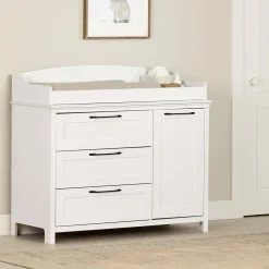 Changing Tables>South Shore Changing Table - Daisie Pure White