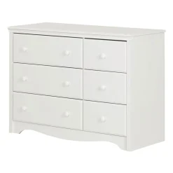 Online Changing table / Dresser with 6 Drawers Angel - White Changing Tables