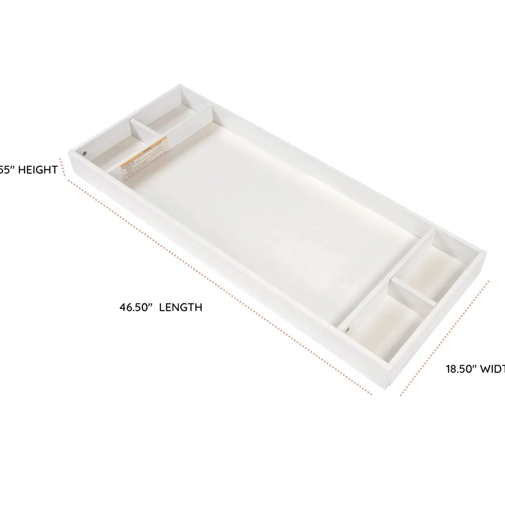 Changing Tables>Dadada Baby Changing Tray for Austin, Central Park and Lala Dressers - White