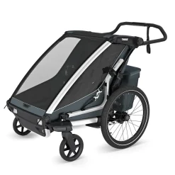 Discount Chariot Cross2 Double - Dark Slate Kids Summer Activities|Strollers