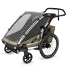Outlet Chariot Cross2 Double - Faded khaki Kids Summer Activities|Strollers