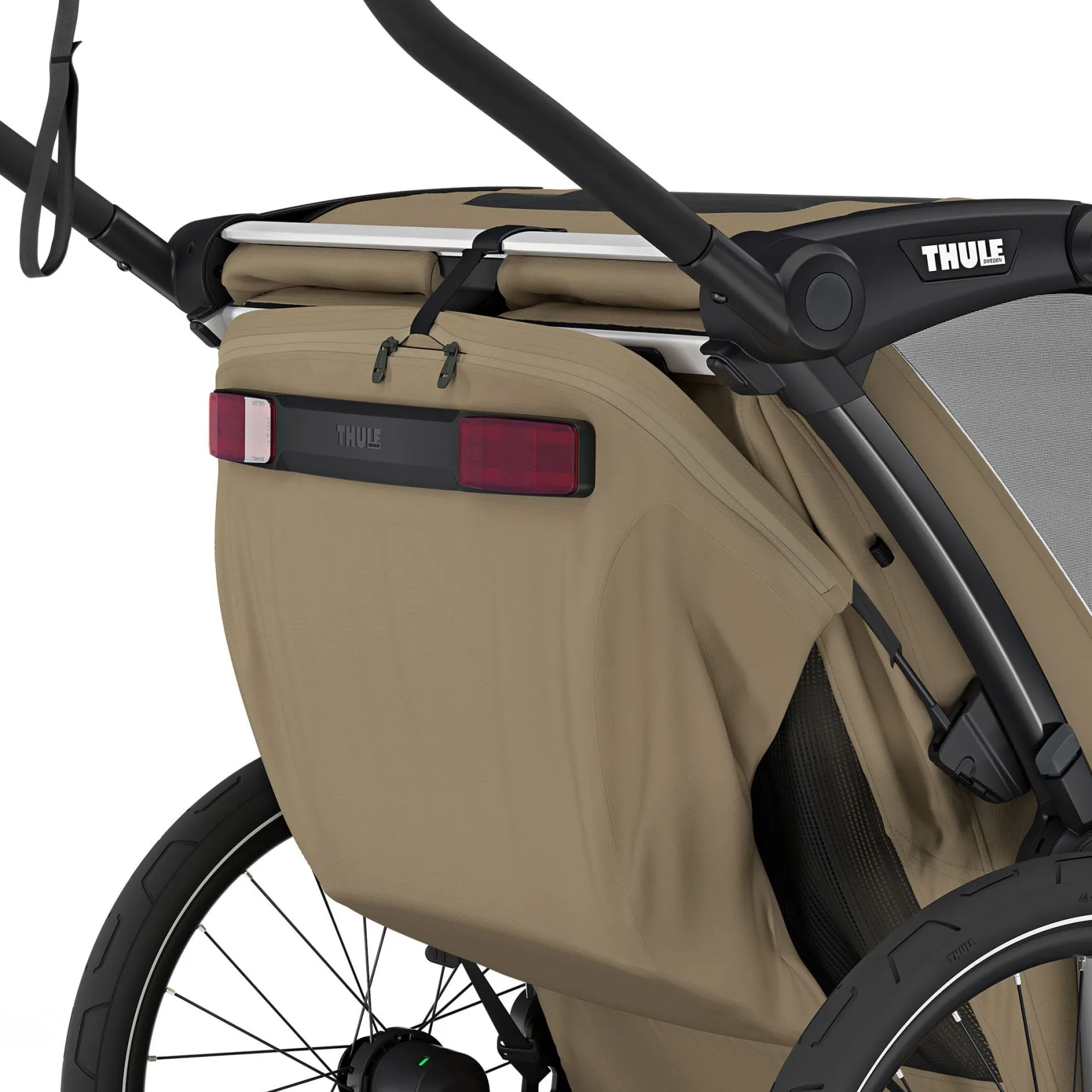 Outlet Chariot Cross2 Double - Faded khaki Kids Summer Activities|Strollers