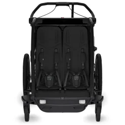 Outlet Chariot Sport2 Double - Black Kids Summer Activities|Strollers