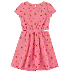 New Charm Printed Rib Dress 7-14y Kids Dresses & Rompers