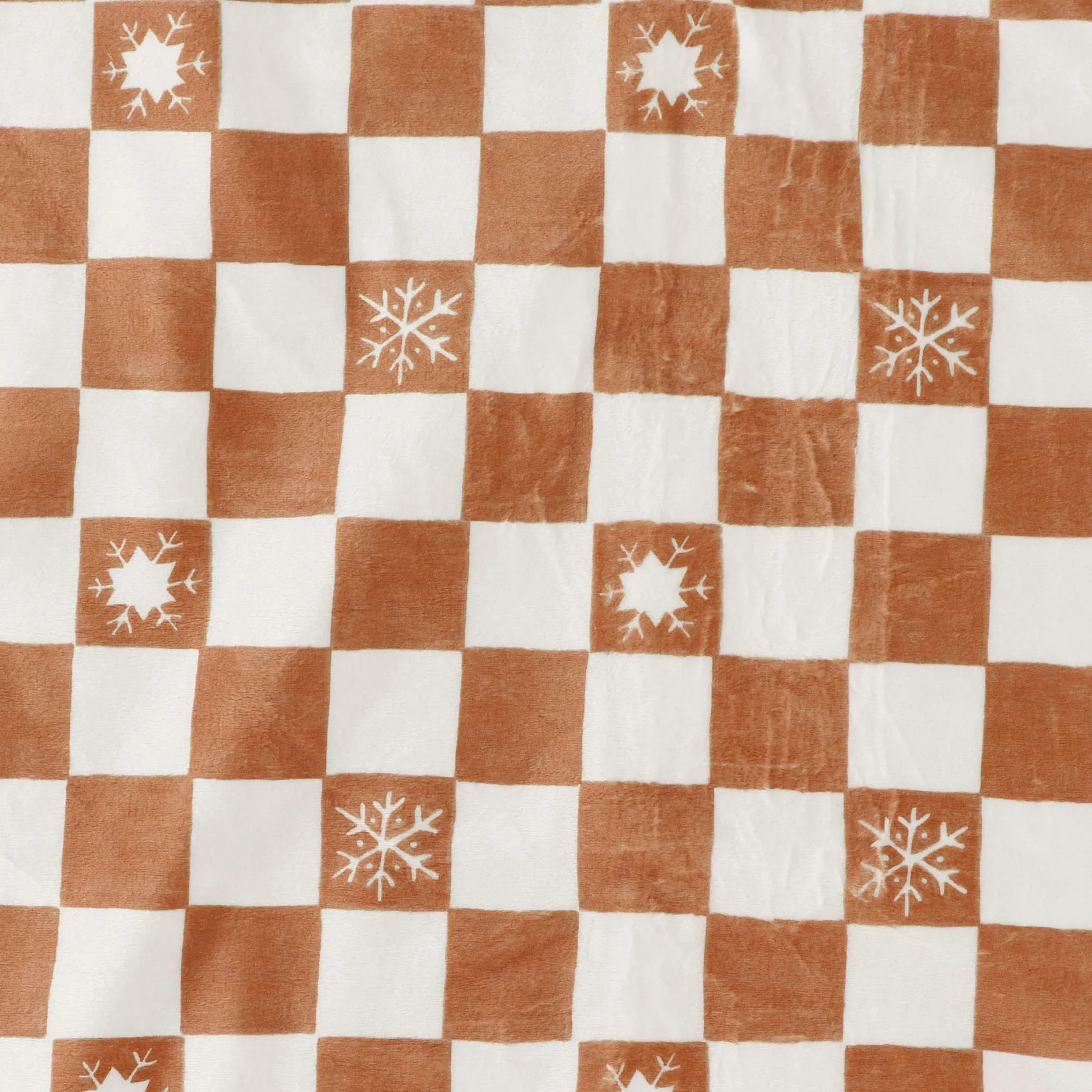 Blankets|Blankets>Bebe O Chaud Checker Velux Blanket Ivory