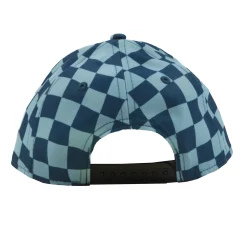 Hats & Caps>Nano Checkered Cap 12-24m Teal