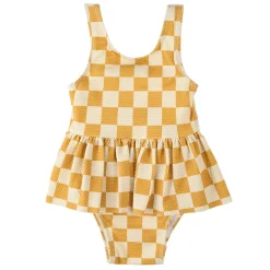 Hot Checkered Swimsuit 6-24m Swimsuits