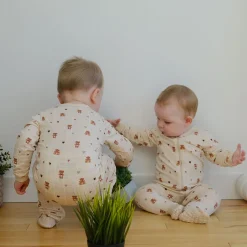 Hot Checkers Bear Pajamas 0-30m BOY Pajamas|Pajamas
