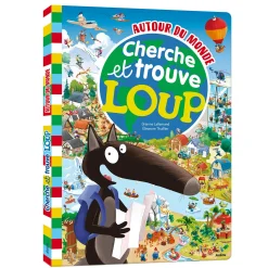 2 Years And Over>Auzou Cherche et Trouve Loup Autour du Monde