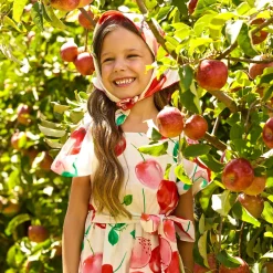 Online Cherries Dress 2-8y Kids Dresses & Rompers