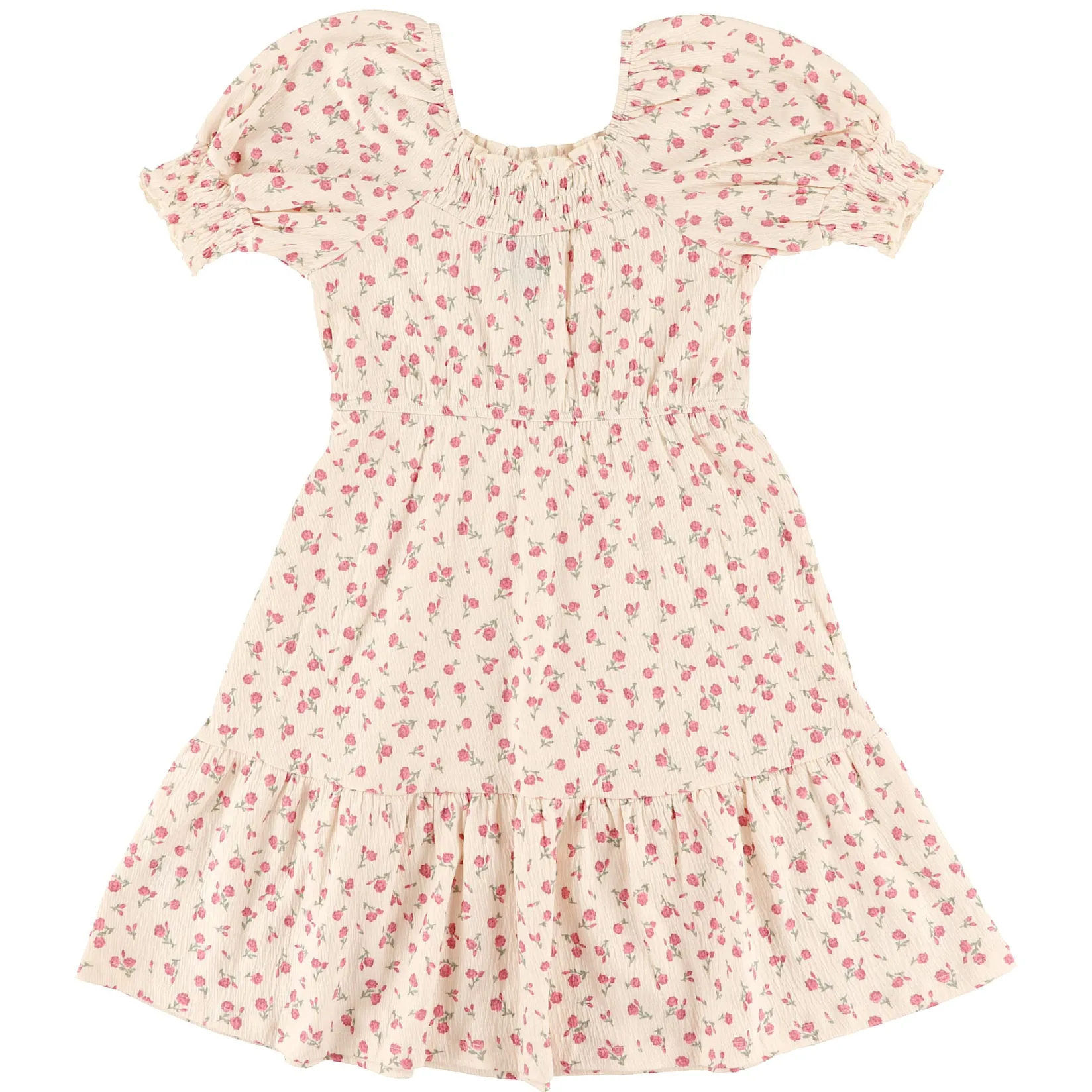 Sale Cherries Flowers Dress 7-14 Kids Dresses & Rompers