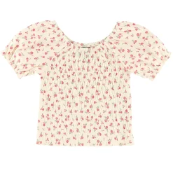 Outlet Cherries Flowers Top 7-14 Kids Tops