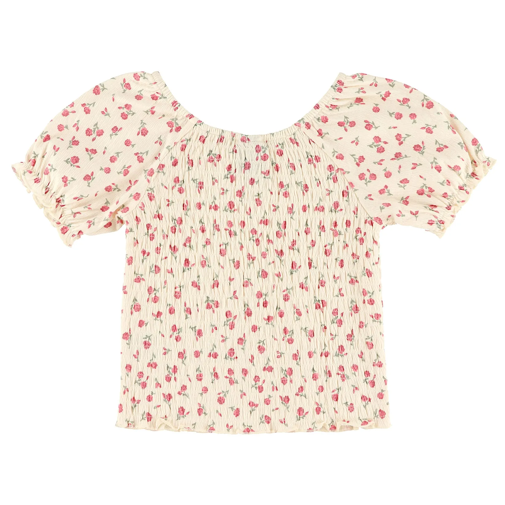 Outlet Cherries Flowers Top 7-14 Kids Tops