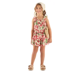 Dresses & Rompers|Rompers & Jumpsuits>Up Baby Cherries Romper 2-8y Beige