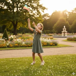 Cherries Rib Dress 7-14y Kids Dresses & Rompers