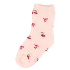 Socks|Underwear & Socks>Clement - Vetements Cherries Socks 9-24m Pink