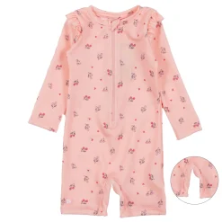 Swimsuits>Nano Cherries Uv Swimsuit 6-24m Coral