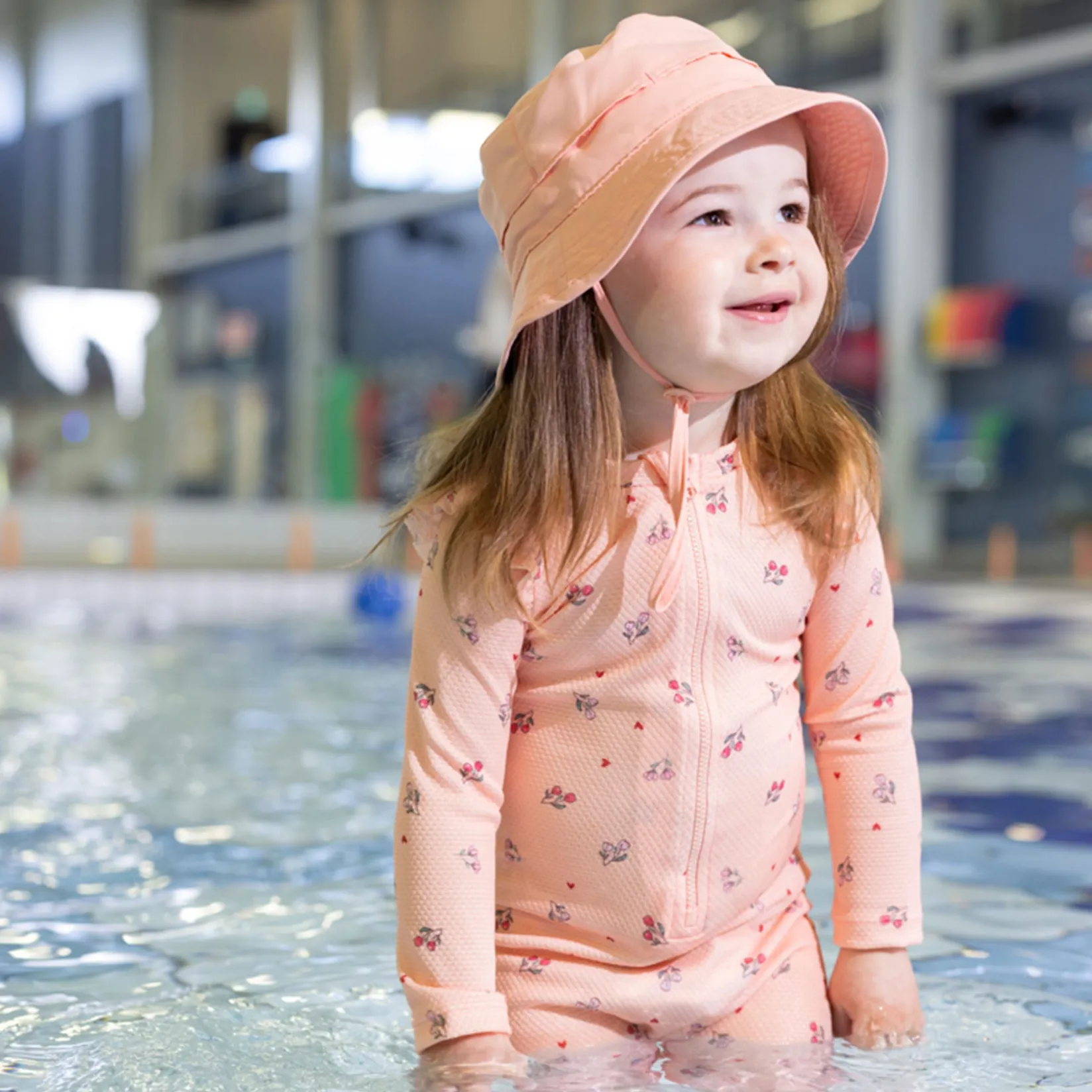 Swimsuits>Nano Cherries Uv Swimsuit 6-24m Coral