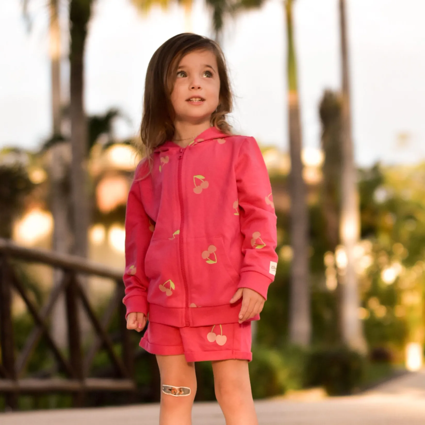 New Cherry Hoodie 2-8y Kids Fleeces And Sweatshirts|Tops