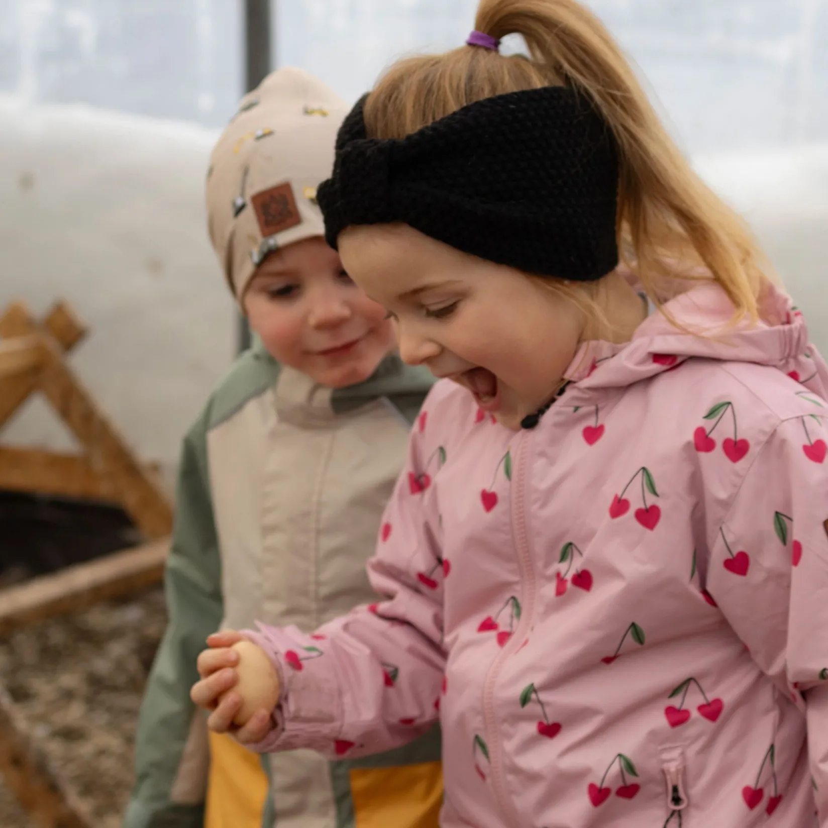 Outerwear>Deer Mountain Cherry 3in1 Set 7-12 Pink