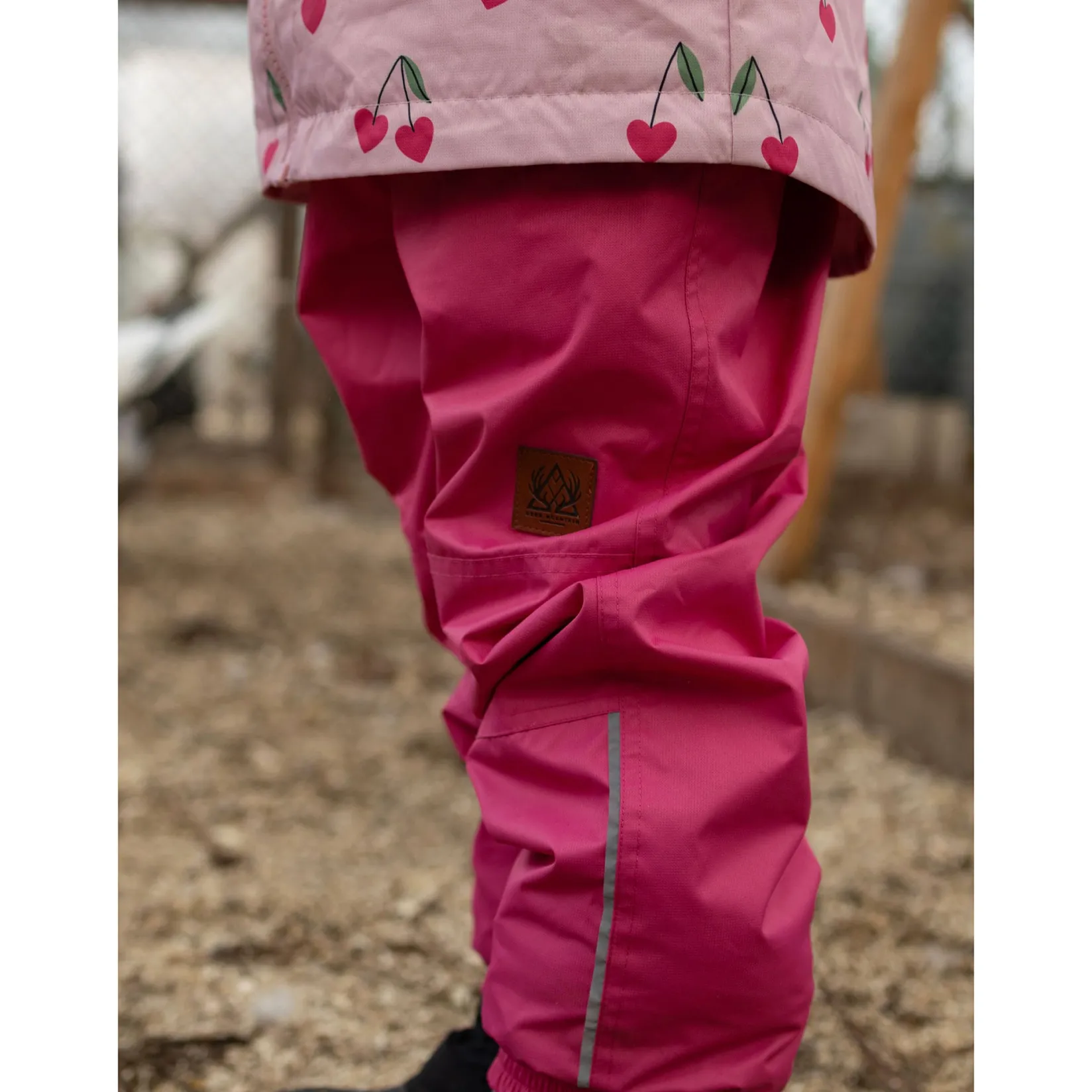Outerwear>Deer Mountain Cherry 3in1 Set 7-12 Pink