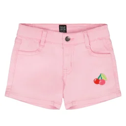 Shorts & Bermuda>Deux par Deux Cherry Denim Short 7-10 Pink