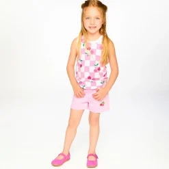 Outlet Cherry Denim Short 3-6 Kids Shorts & Bermuda