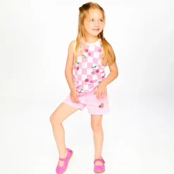 Outlet Cherry Denim Short 3-6 Kids Shorts & Bermuda