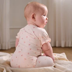 Online Cherry Print Legging 6-24m Pants|Tights And Leggings