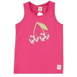 Tops>Camp by Birdz Cherry Tank Top 2-8y Fuchsia